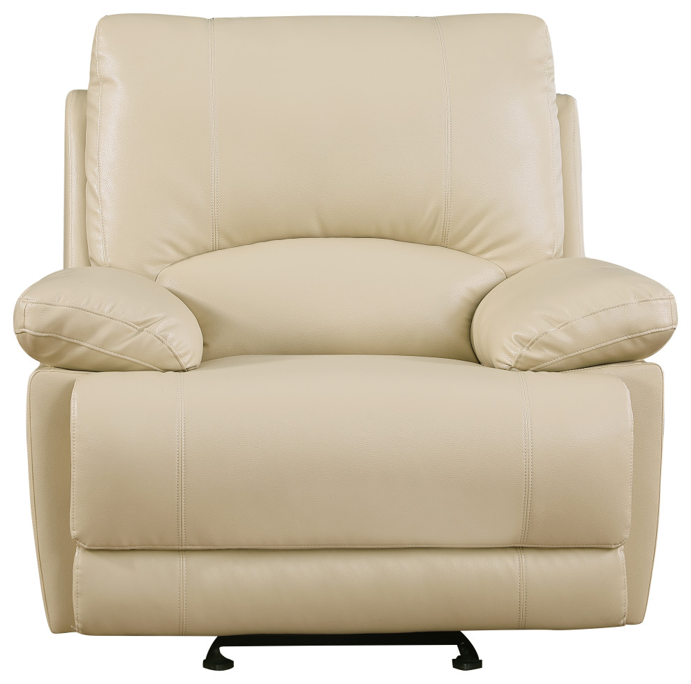 Anthony Leather Air Match Chair   Contemporary   Recliner Chairs   by Luxuriant Furniture  Houzz