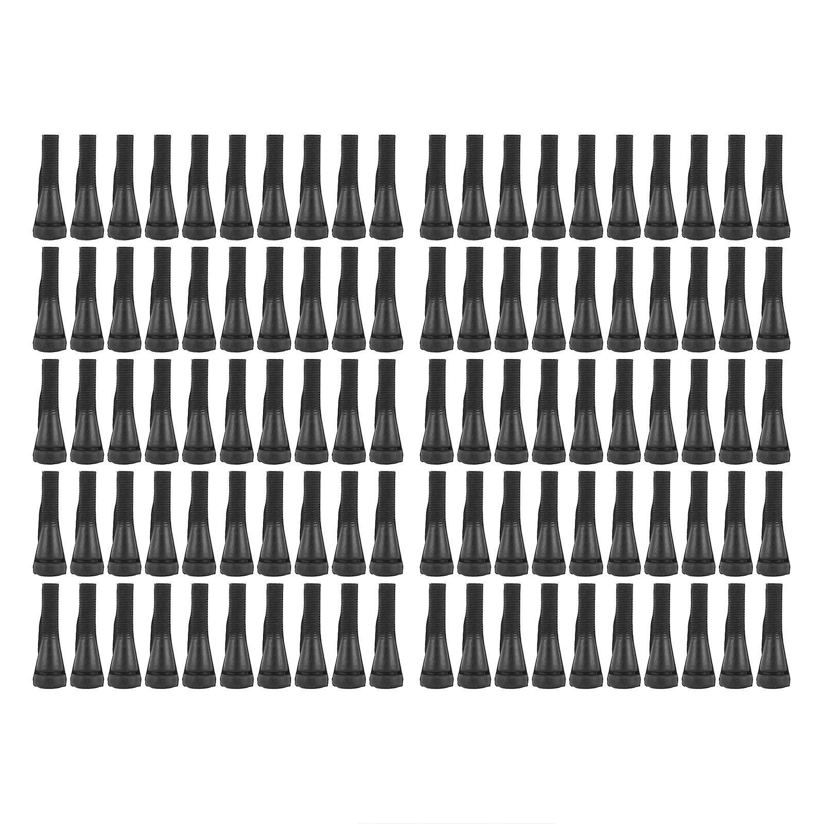 100pcs Poultry Plucker Machine Picker Rubber Hair Removal Stick Replacement For Ducks Chicken Geeseblack