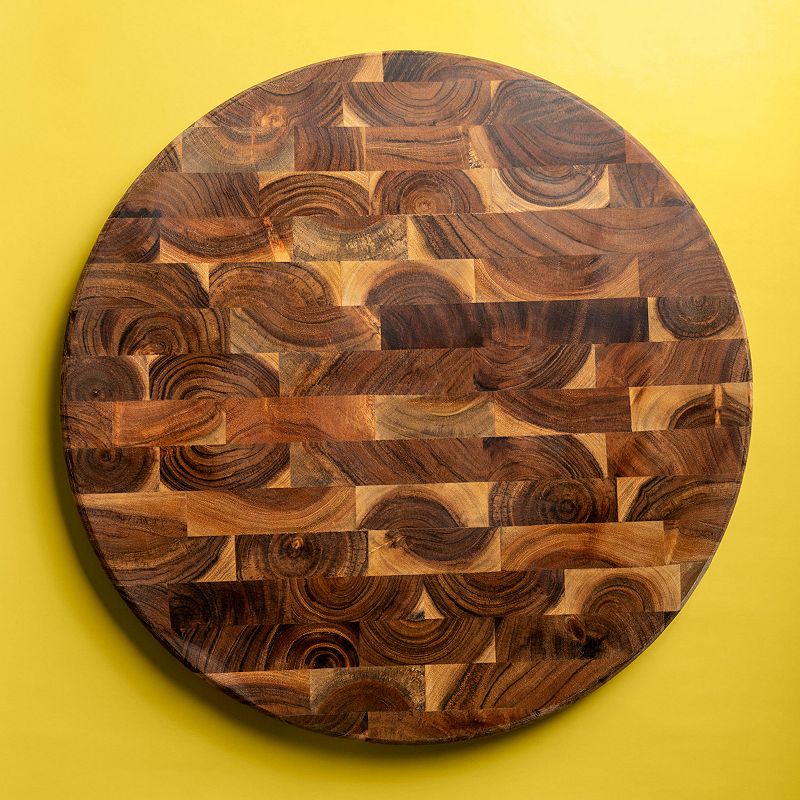 GAURI KOHLI Taiga Cutting Board， Round - 16