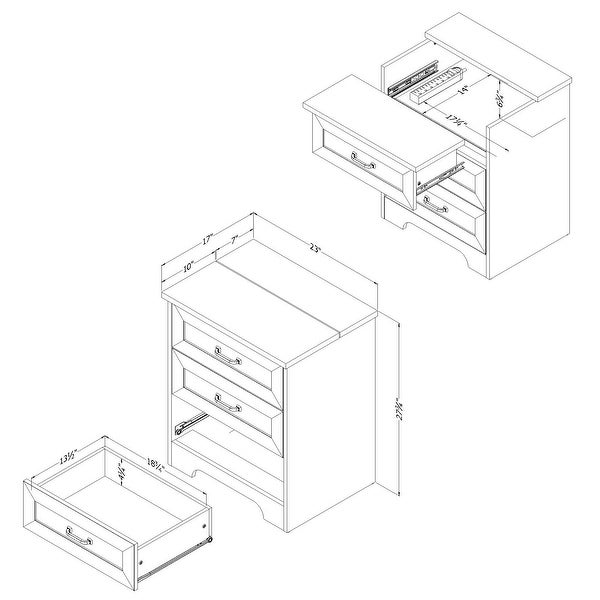 South Shore Harma End table