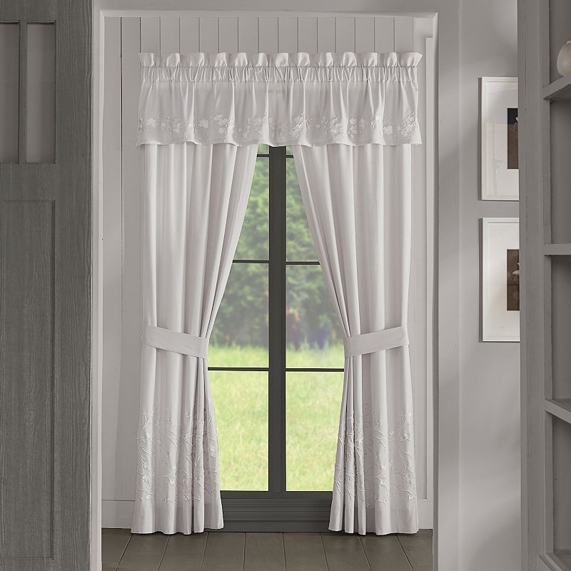 Five Queens Court 2-pack Cherie Window Curtain Set