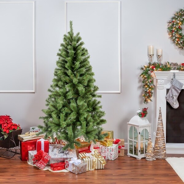 Green Plastic 6foot Christmas Tree