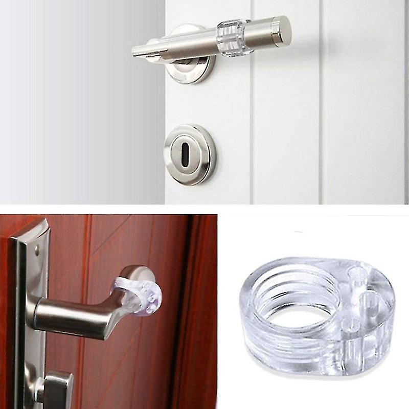 Botao Door Stops For Handles， Door Stopper For Clear Door， For Doors/windows/furniture Protector/gifts (20pcs)