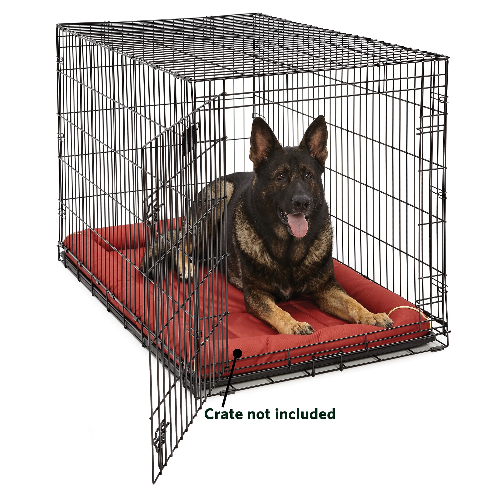 Midwest Quiet Time Maxx Red Dog Bed， 42.5