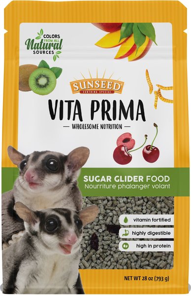 Sunseed Vita Prima Sugar Glider Food， 1.75-lb bag