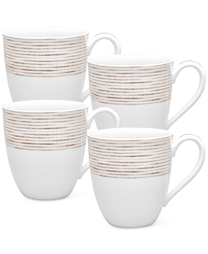 Noritake Hammock Mugs Set of 4