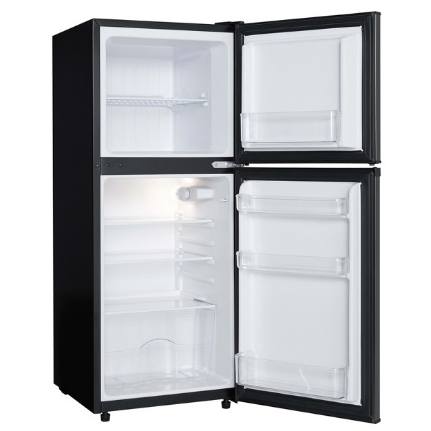 Danby Dcr047a1bbsl 4 7 Cu Ft 2 door Compact Fridge In Black Stainless Steel