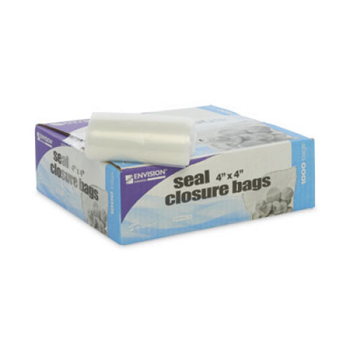 Stout by Envision Seal Closure Bags， 2 mil， 4