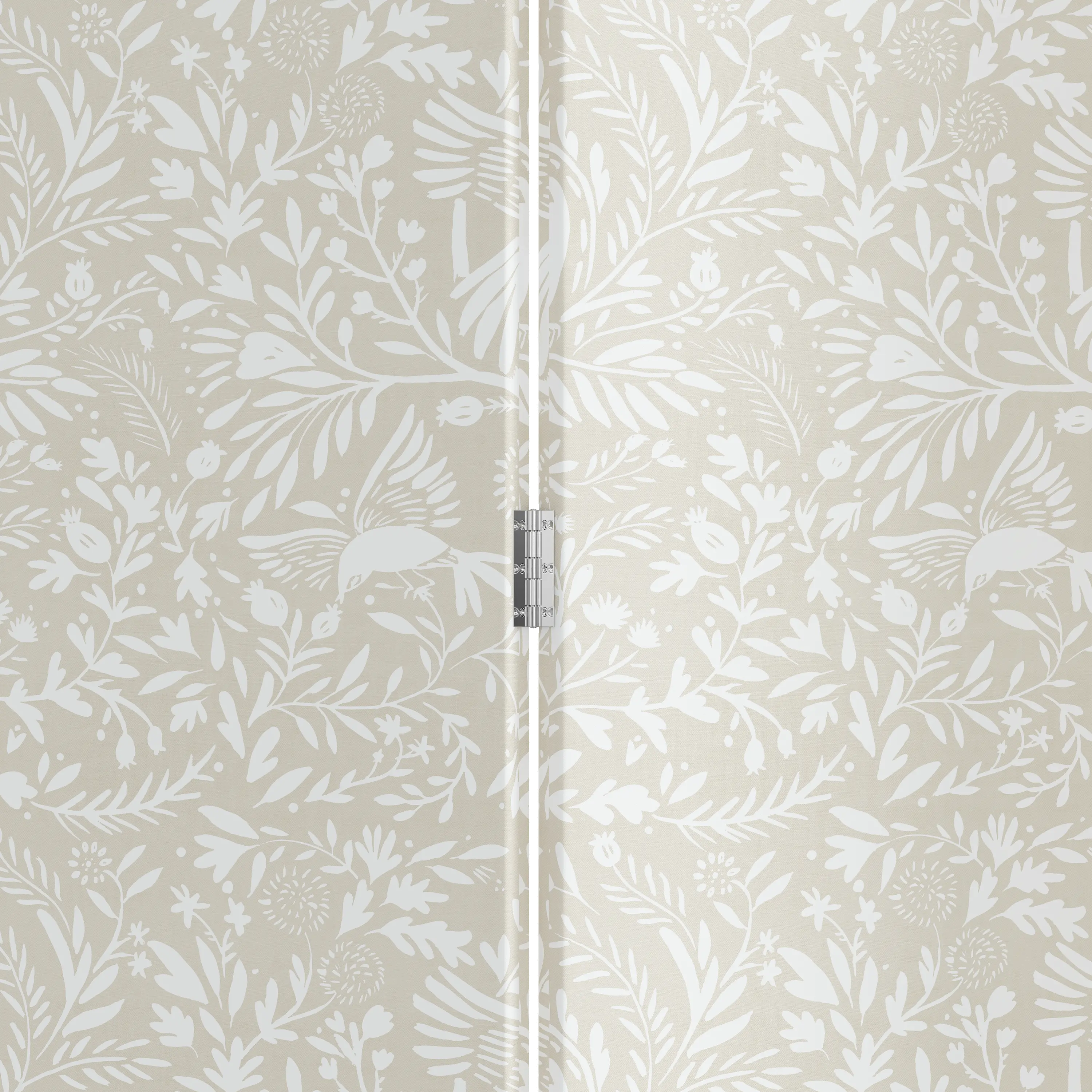 Lisbon Chinois Cream Screen - Skyline Furniture