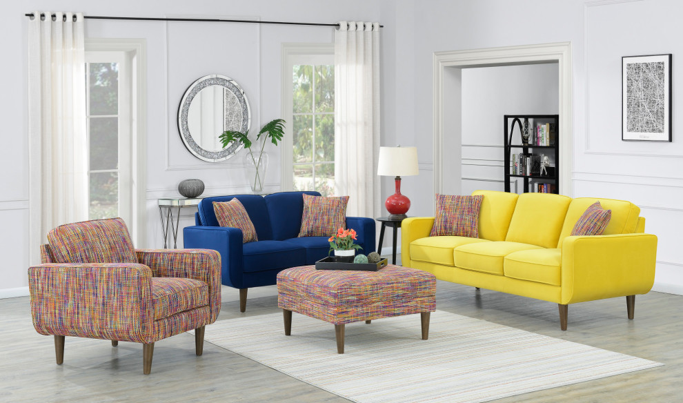 Edith Loveseat   Midcentury   Loveseats   by Lorino Home  Houzz