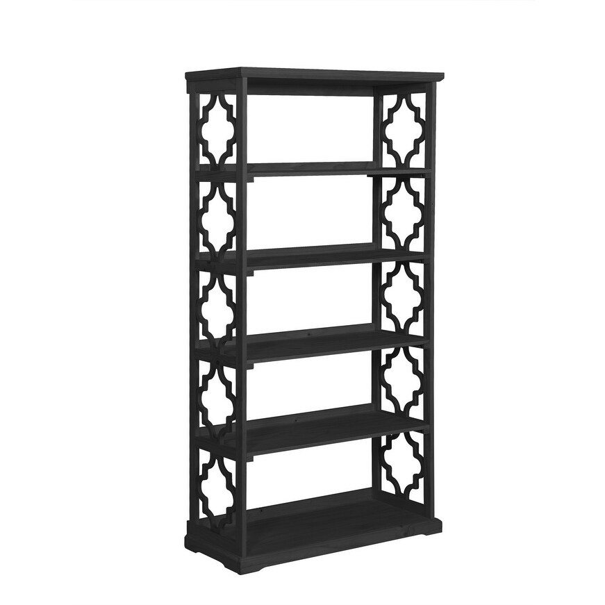 Turner Black Bookcase