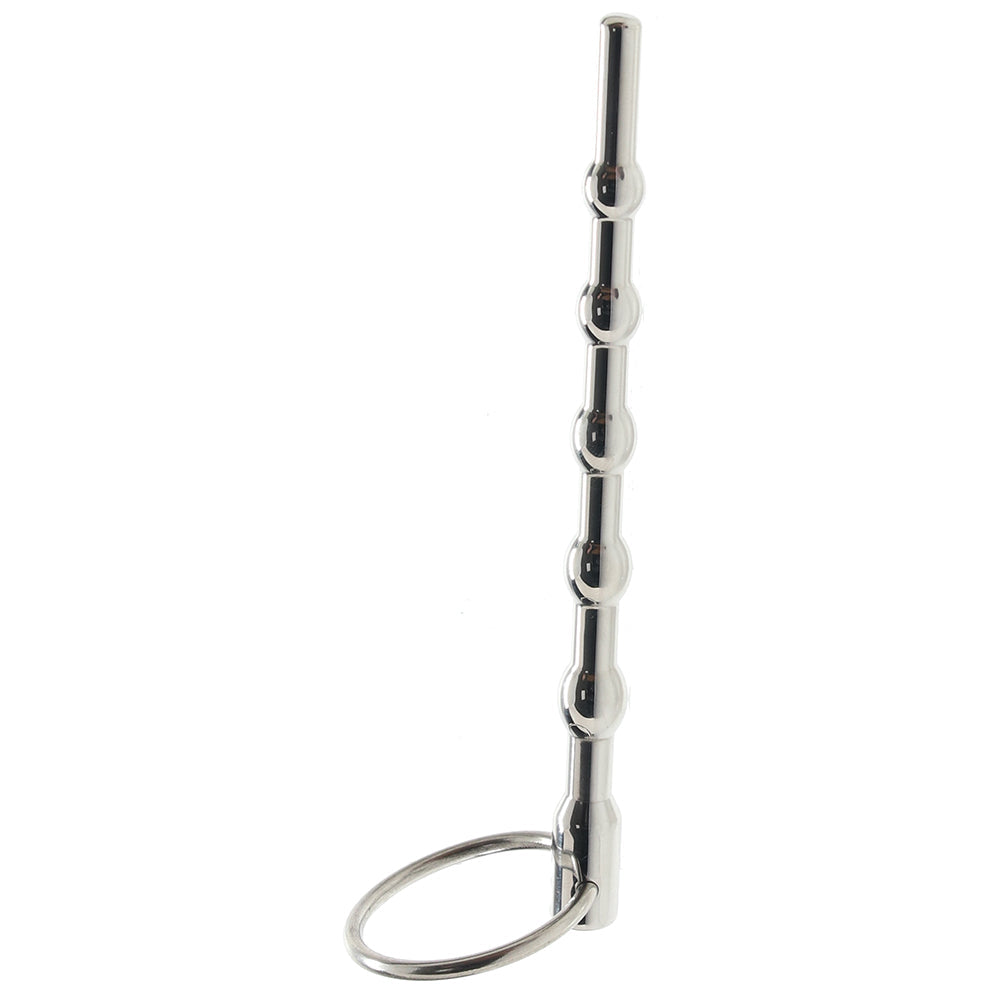 Blueline 4.5 Inch Stainless Steel Beaded Urethral Sound