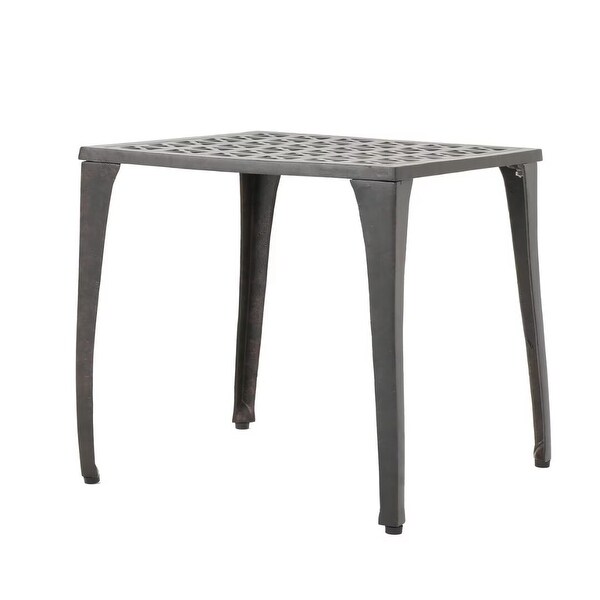 Modern Outdoor side table，for poolside，patio rocking chair