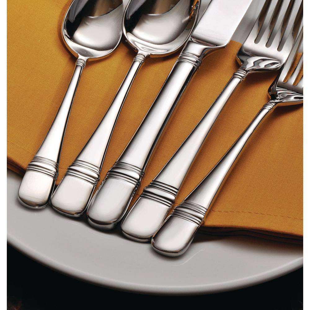 Oneida Astragal 1810 Stainless Steel Oval Bowl SoupDessert Spoons (Set of 12) T119SDEF