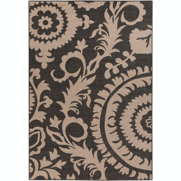 Mark amp Day Nancy Woven Indoor And Outdoor Area Rugs Medium Black