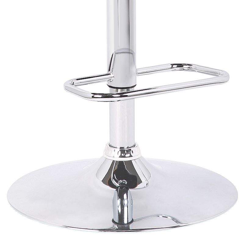 Armen Living London Contemporary Swivel Bar Stool