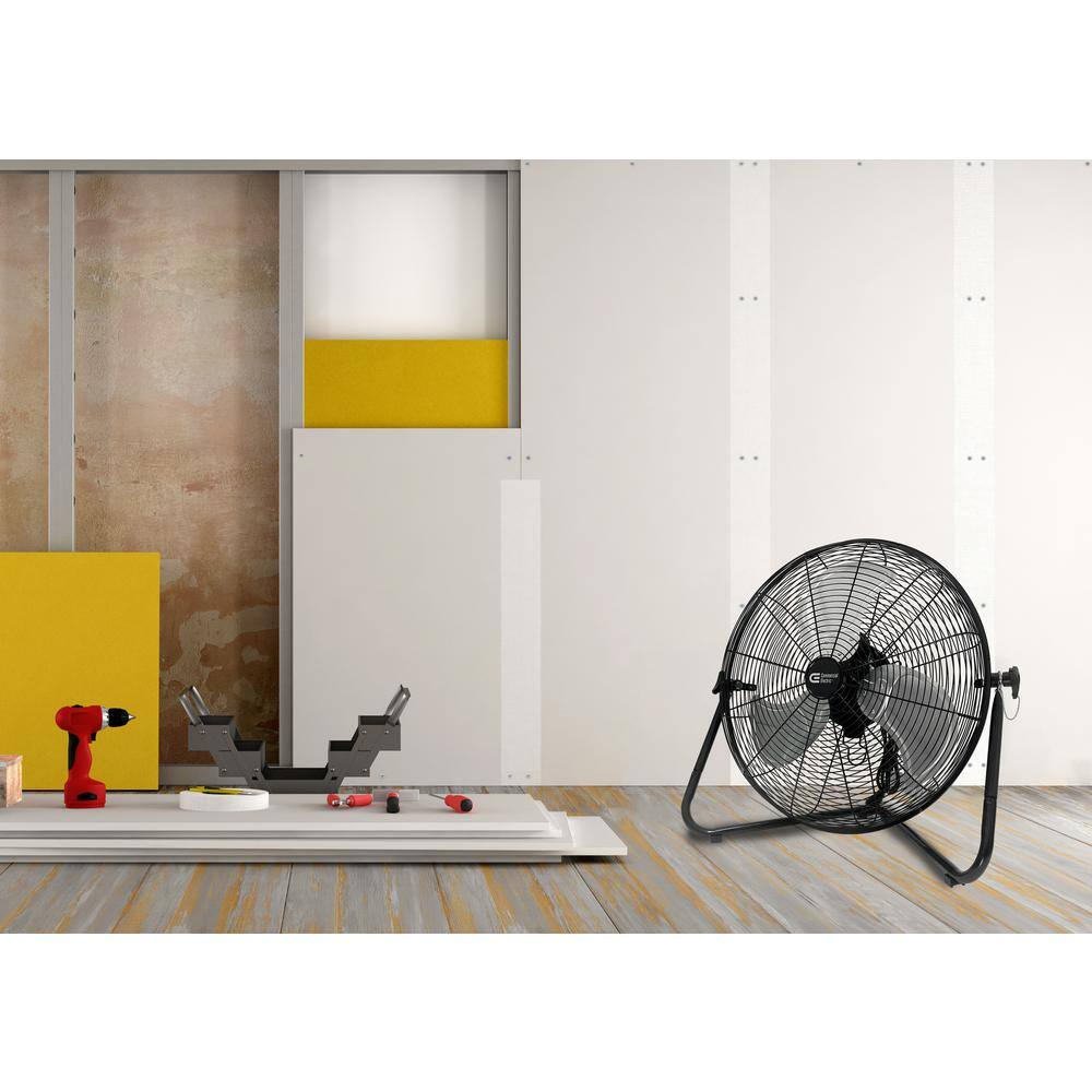 Commercial Electric 20 in. 3-Speed High Velocity Floor Fan SFC1-500B