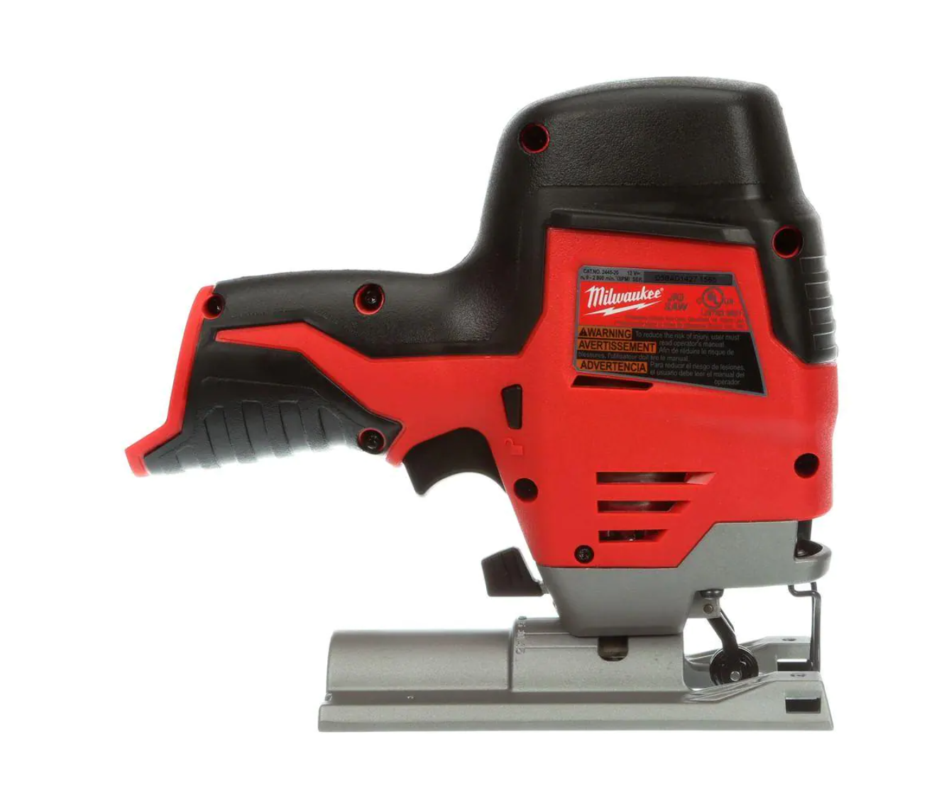 Milwaukee 2445-20-48-11-2420 M12 12V Lithium-Ion Cordless Jig Saw with M12 2.0Ah Battery