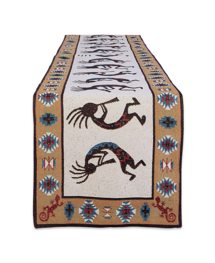 Design Imports Kokopelli Tapestry Table Runner 13 x 72