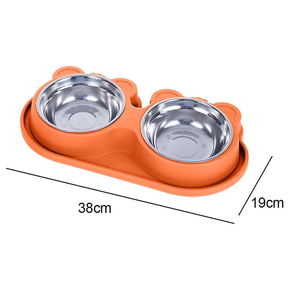 Cat Bowl Dog Bowl Anti-orning Rice Bowl Pet Bowl Dog Food Bowl Double Bowl