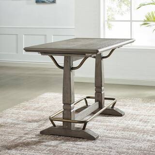 Steve Silver Ryan Smoky Oak Gathering Table-Counter Height RR600GT