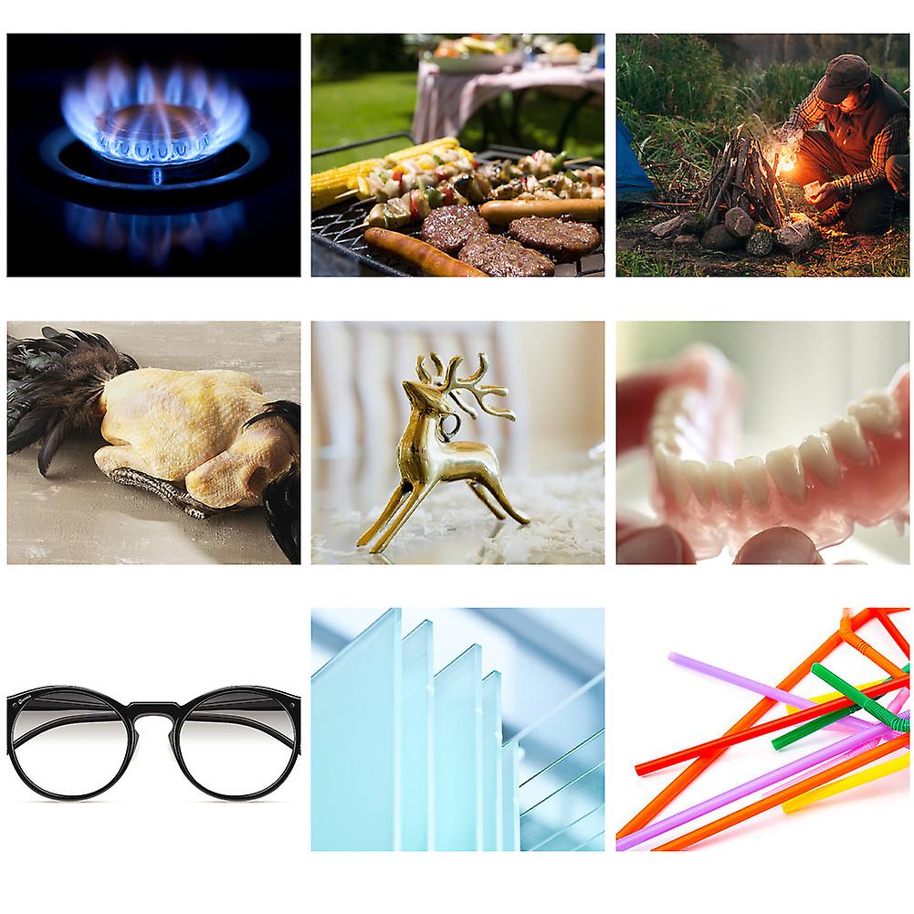 915 Outdoor Camping Bbq Flame Gas Torch Automatic Piezoelectric Ignition Flamethrower Burner