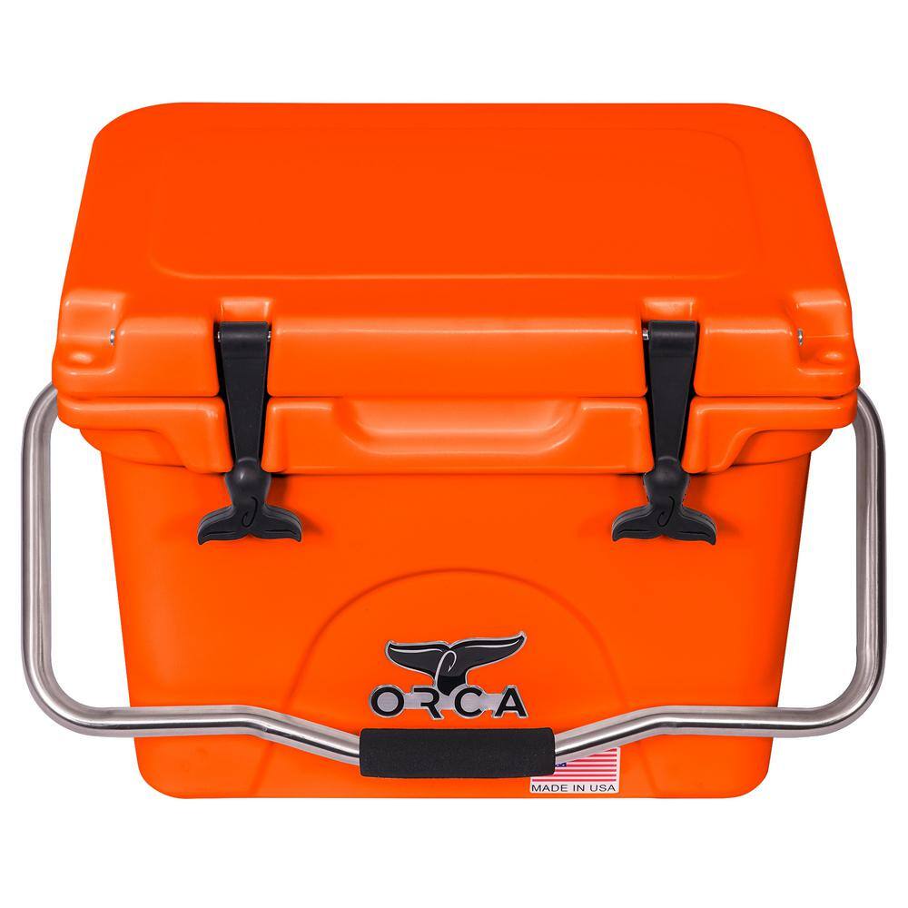 ORCA COOLERS 20 Qt. Cooler in Blaze Orange ORCBZO020