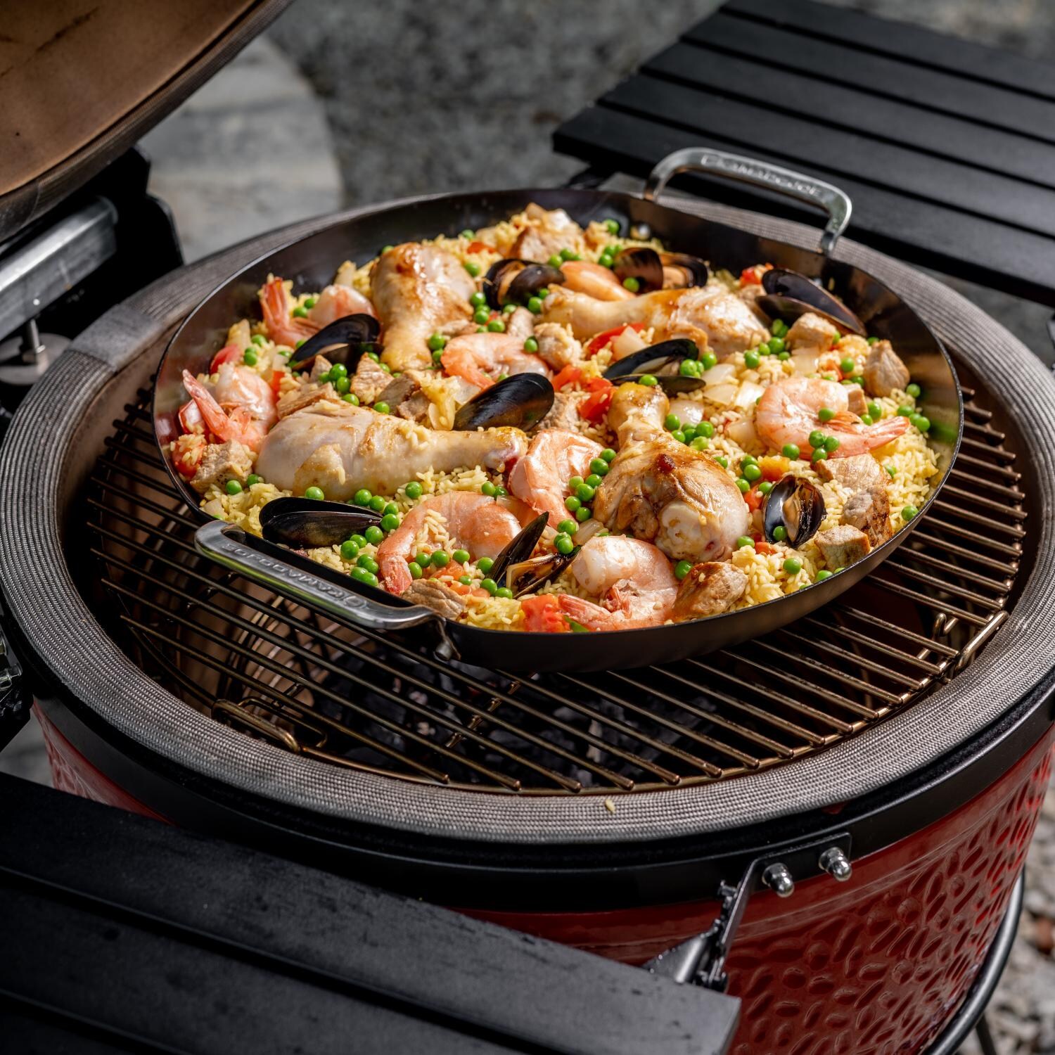 Kamado Joe Karbon Steel Paella Pan