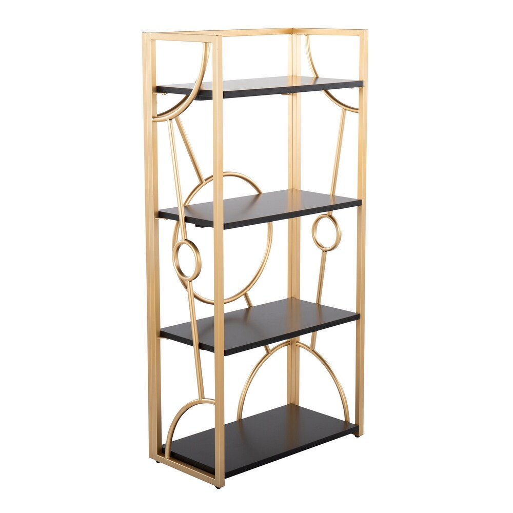 Silver Orchid Loretta Bookcase