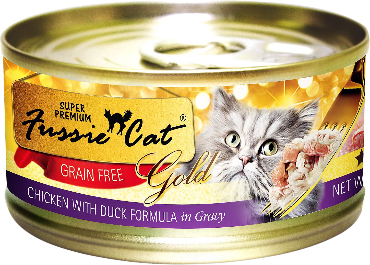 Fussie Cat Super Premium Chicken With Duck In Gravy Grain Free Wet Cat