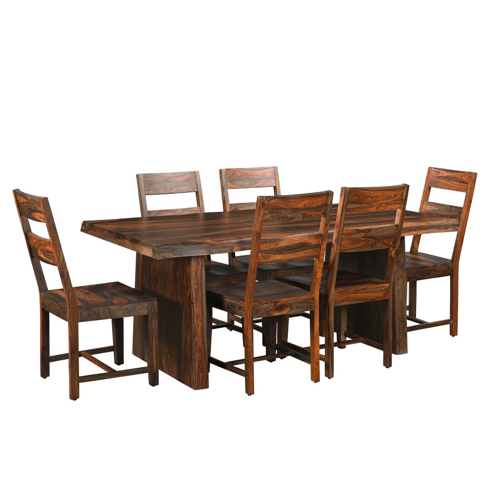 Avenue Live Edge Wood Dining Table