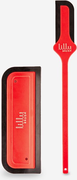 Lilly Brush Co. Pro Cat and Dog Hair Tool Kit， Red