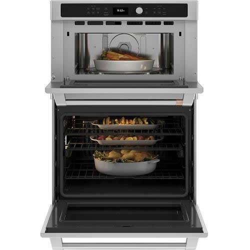 Caf¨¦ 30-inch Built-in Double Wall Oven with Advantium? Technology CTC912P2NS1