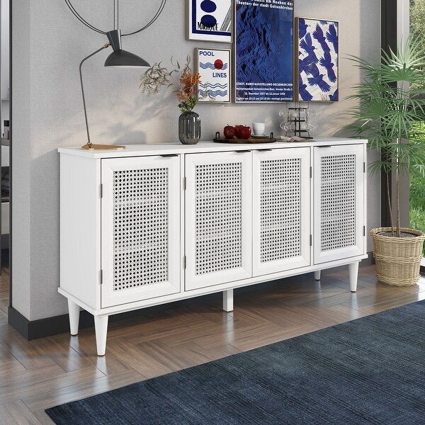 Large Storage Space Sideboard for Living Room and Entryway