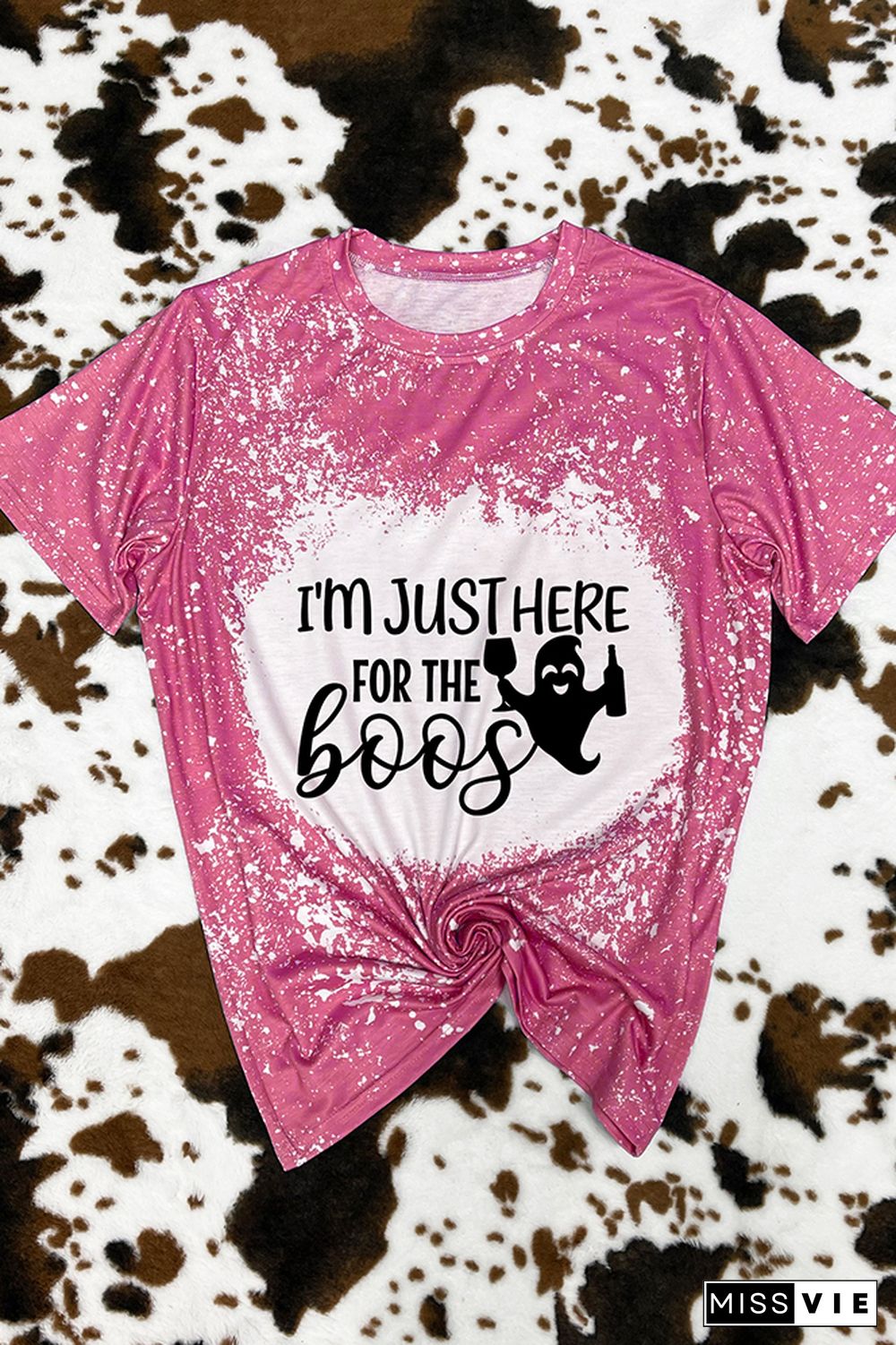 Here for the Boos Graphic Tee Wholesale