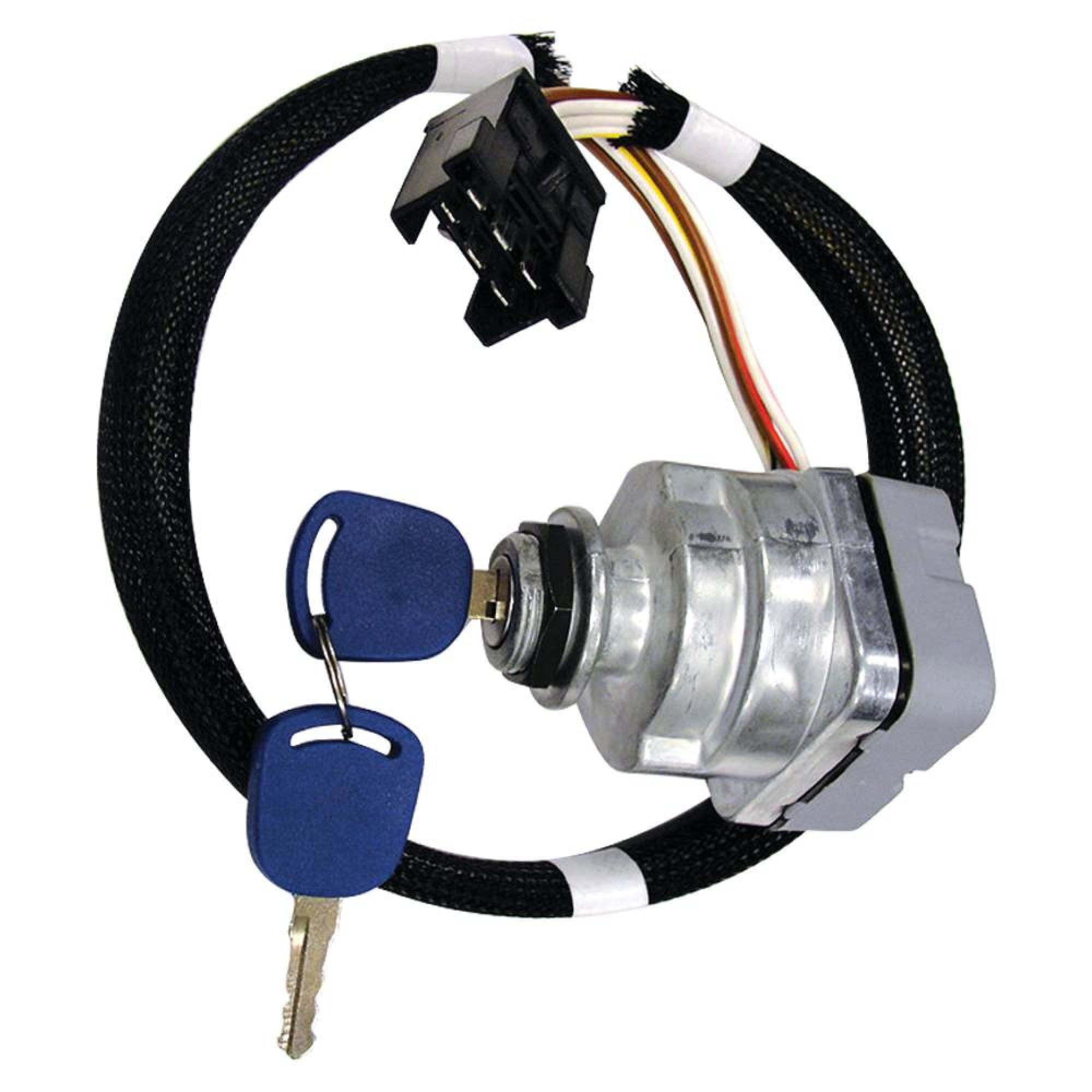 Complete Tractor 1100-0962 Ignition Switch Compatible With/Replacement For Ford Holland 5640， 6640， 6640O， 7740， 7740O， 7840， 7840O， 8160， 8240， 8260， 8340， 8360， 8560+ Series， 81864288， 87561528