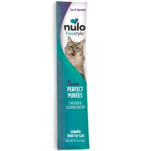 Nulo Freestyle Grain-Free Perfect Puree Chicken and Salmon Recipe Cat Fo