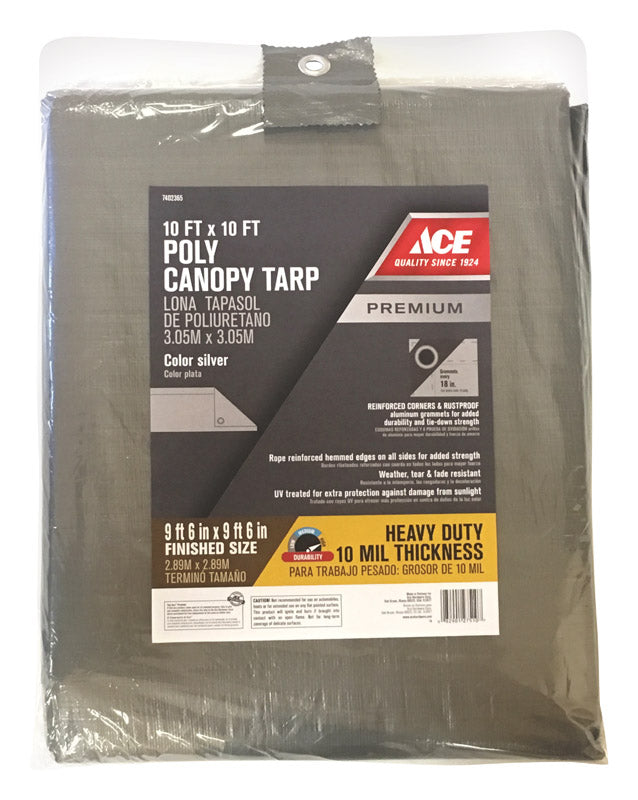 CNPY TARP HD 10'X10' SLV