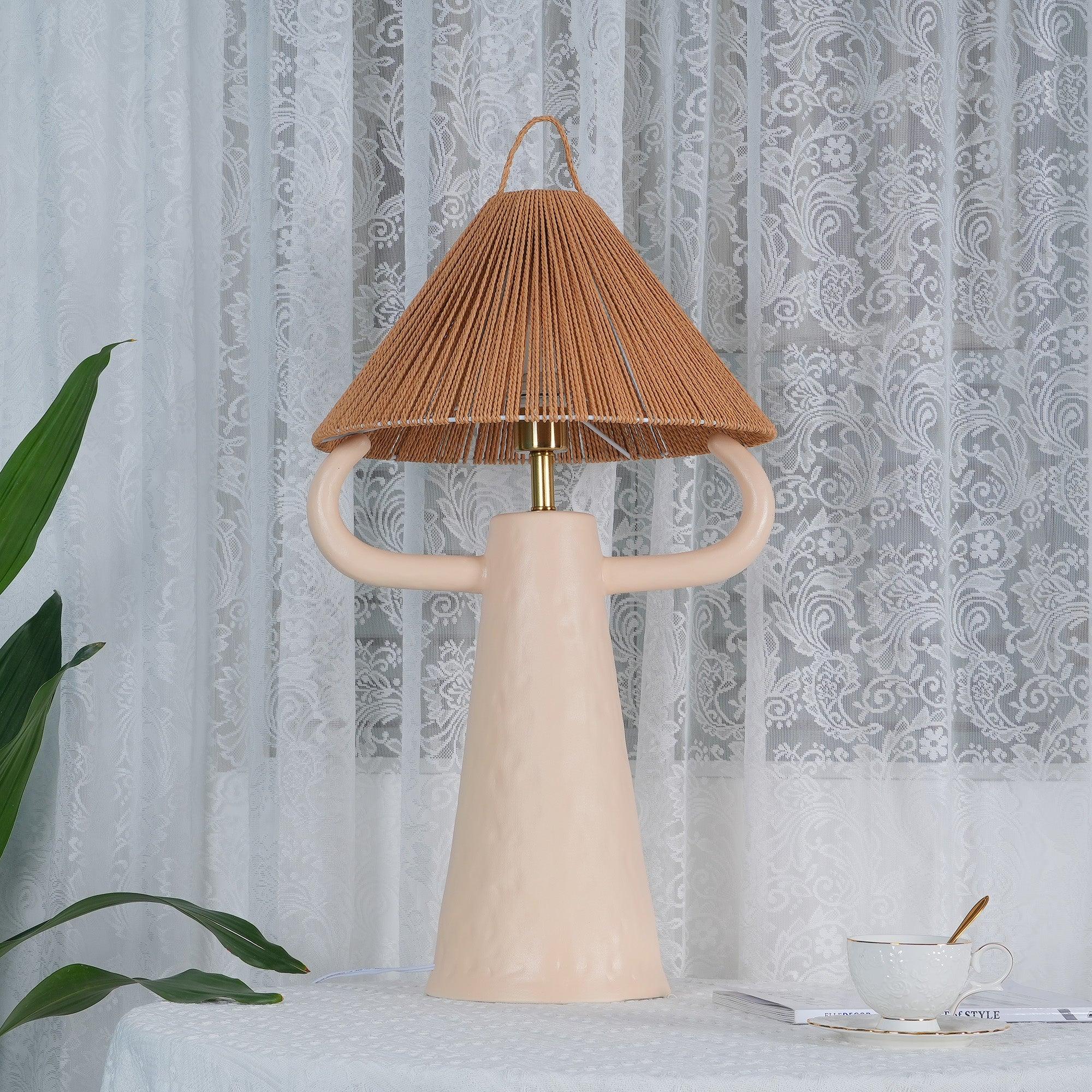 Horns Ceramic Table Lamp