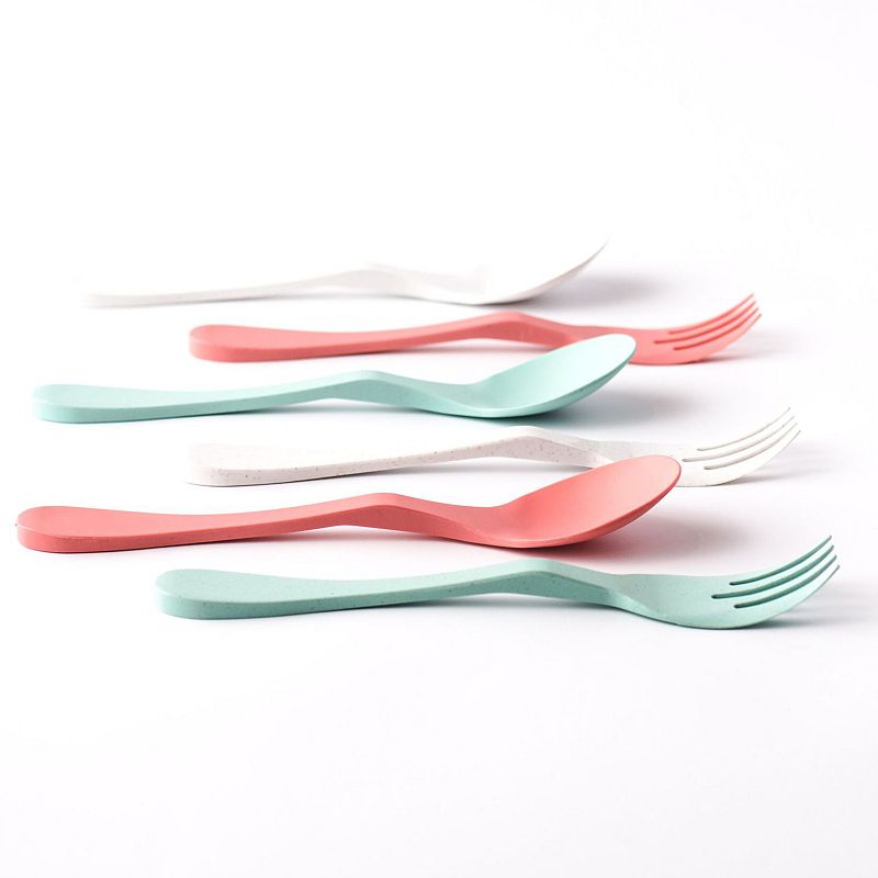 Knork Eco Astrik 6-pc. Plant-Based Flatware Set