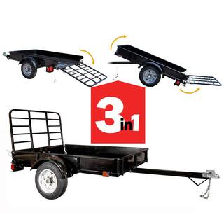 DK2 1295 lbs. Capacity 4 ft. x 6 ft. Flatbed Trailer MMT4X6