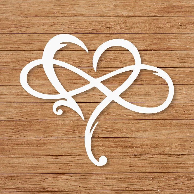 🔥SUMMER HOT SALE - 49% OFF🔥Infinity heart - Steel wall decor Metal Wall art-Buy 2 free shipping🔥