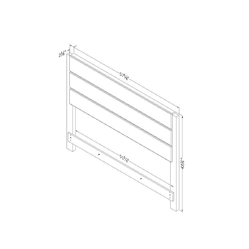 South Shore Munich Headboard