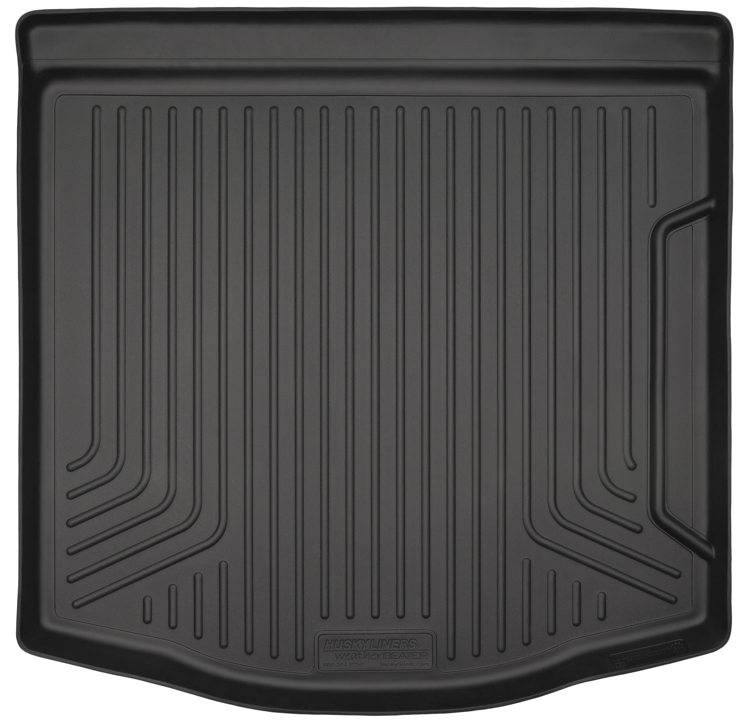 Husky Liners Weatherbeater Series Trunk Liner Black Fits 12-18 Ford Focus S Sedan， 12-18 Ford Focus Titanium; 4-Dr models only