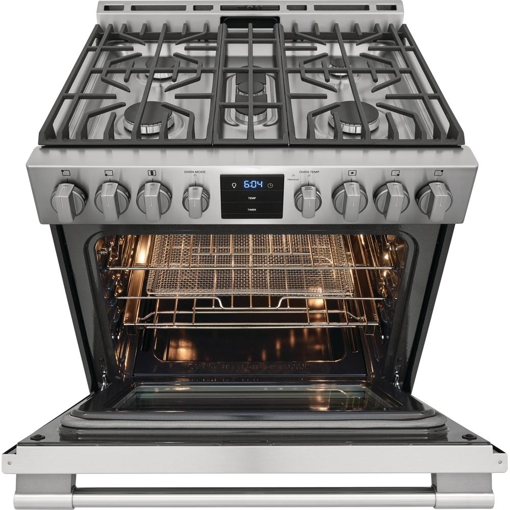 Frigidaire Professional 30-inch Freestanding Gas Range with Air Fry Technology PCFG3078AF