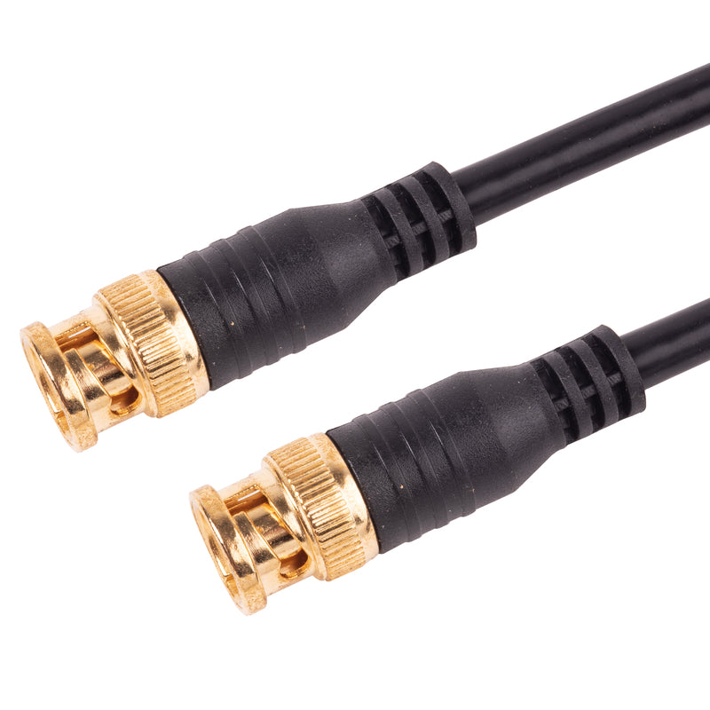 CABLE BNC TO BNC BLK 12'