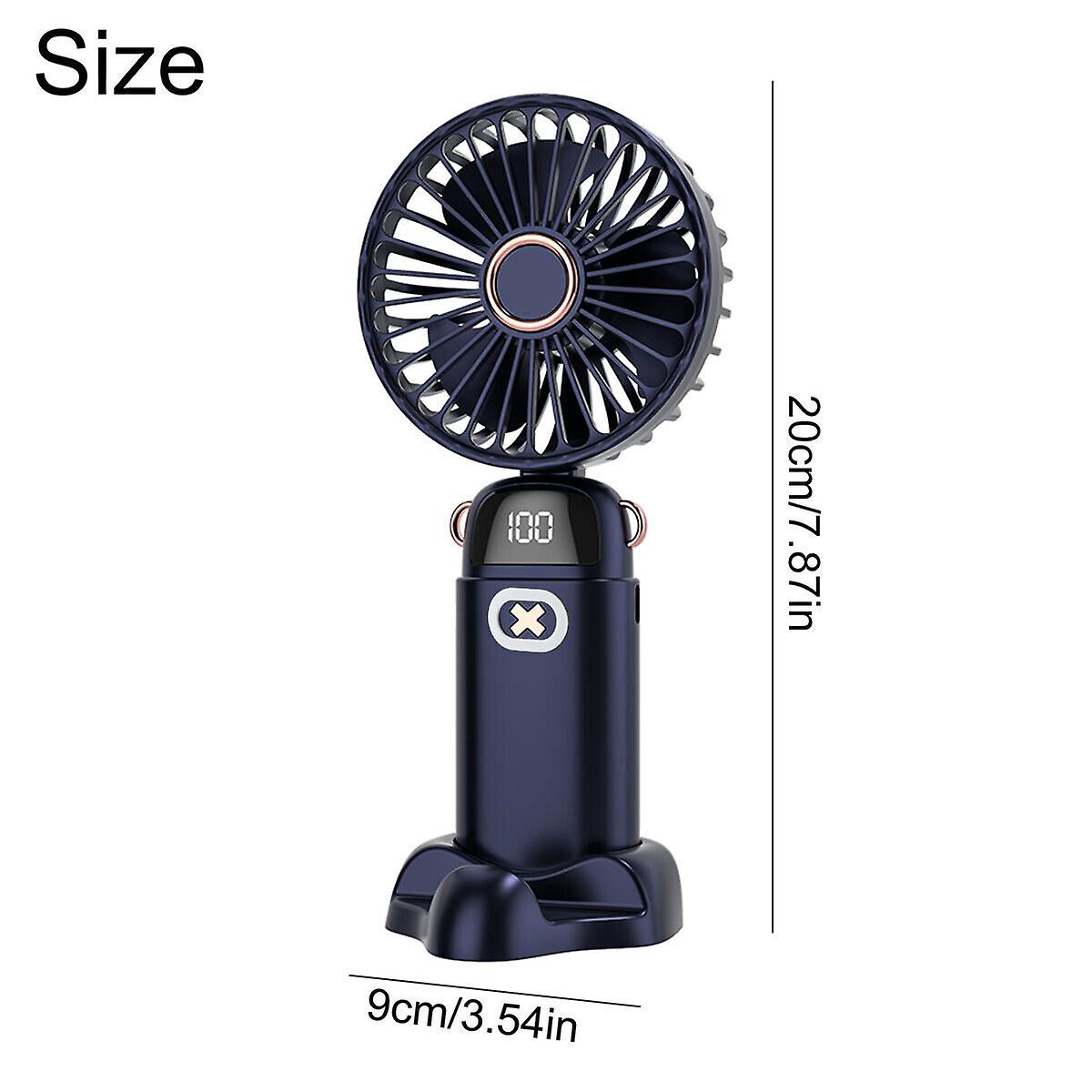 Portable Hand-held Fan Mini Foldable Desk Fan Cooler Cooling Usb Rechargeable W12564927