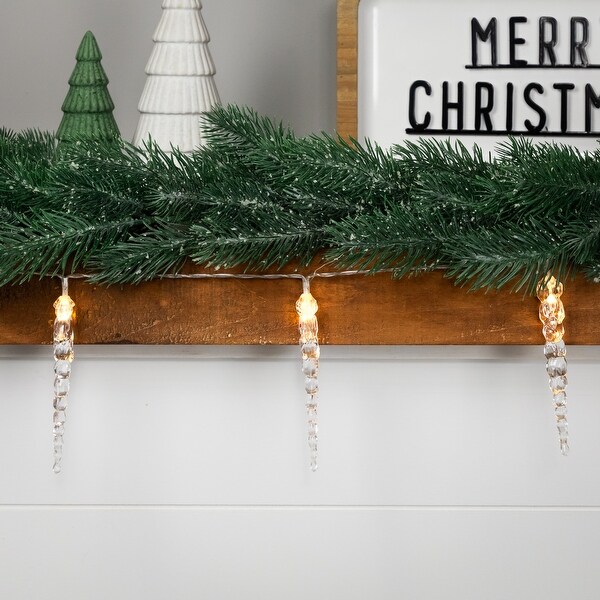 Icicle String Christmas Light Set