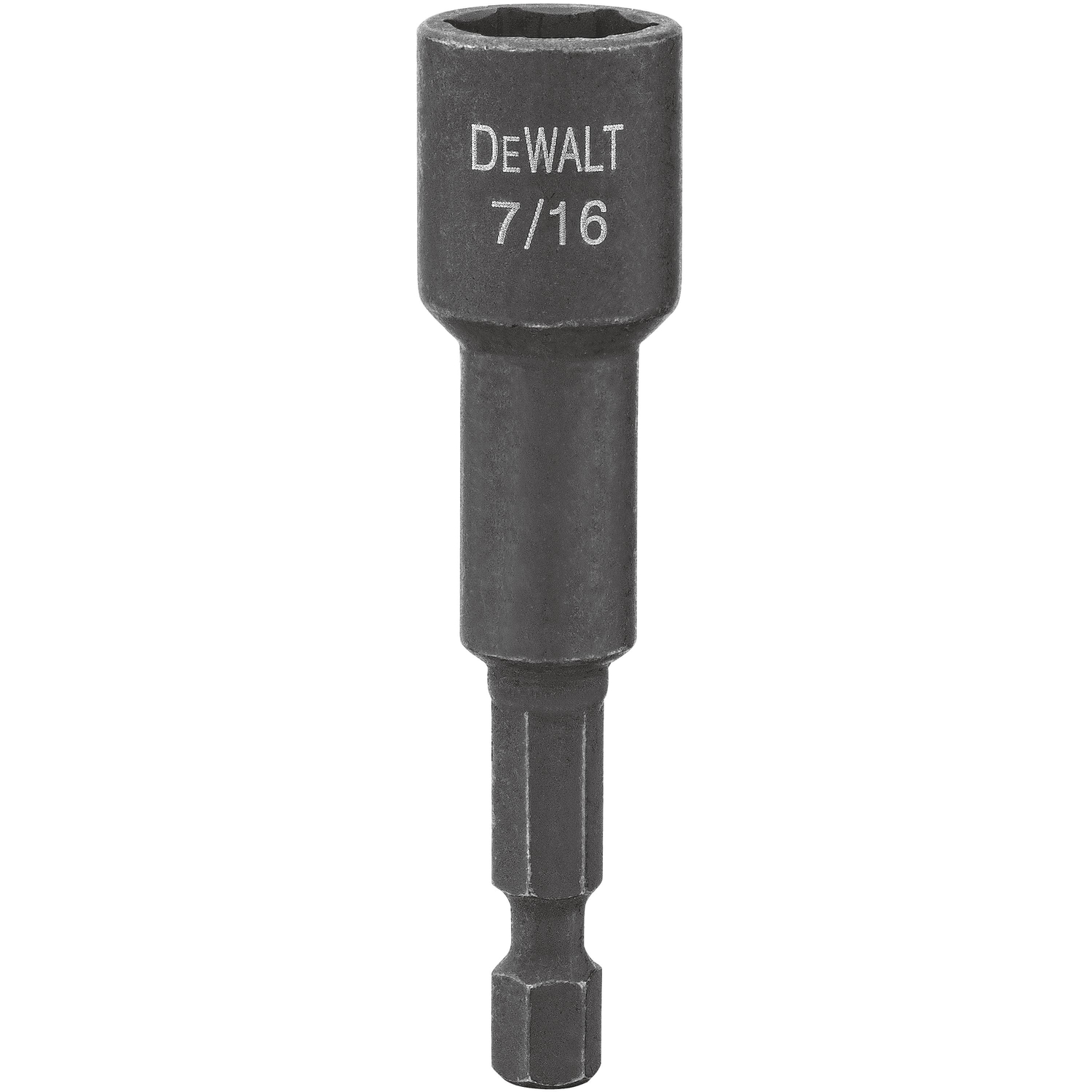 DW 7/16 in. X 2-9/16 in. L Steel Nut Driver 1 pc