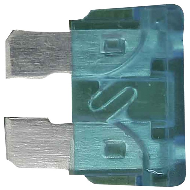 Install Bay 15 amp Atc Fuses 25 Count Blue